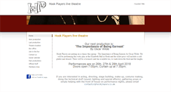 Desktop Screenshot of hookplayers.co.uk